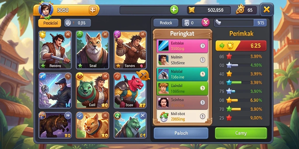 Tampilan antarmuka yang menarik dan mudah digunakan.