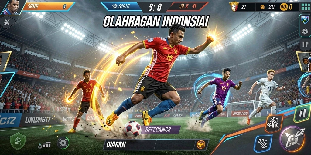 Tampilan menu utama LION4D yang menarik dan user-friendly.