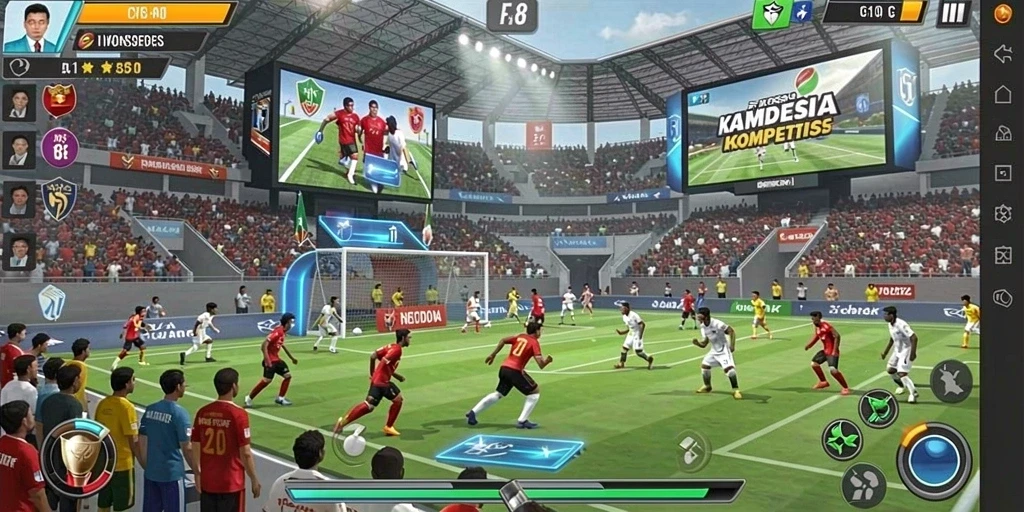 Tampilan antarmuka yang ramah pengguna dan menarik.