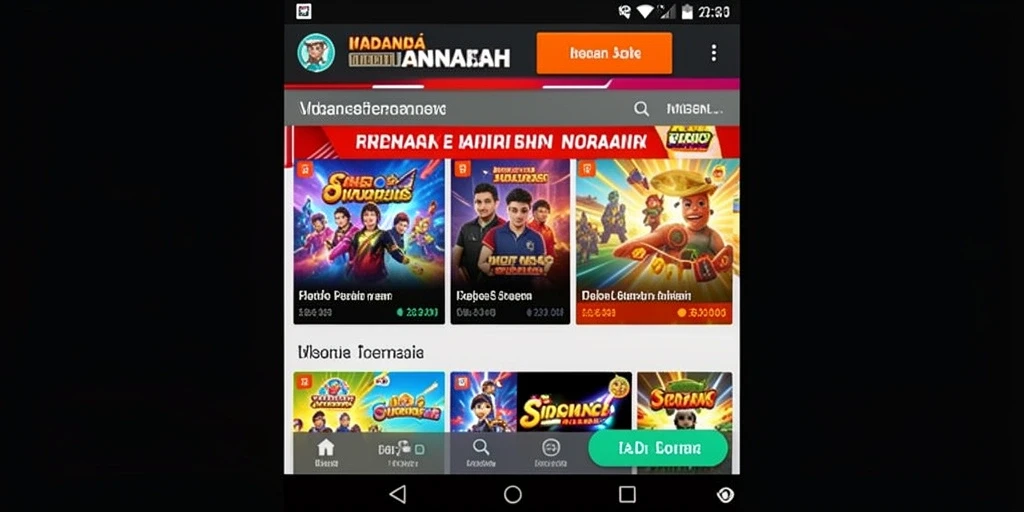 Tampilan antarmuka yang ramah pengguna.