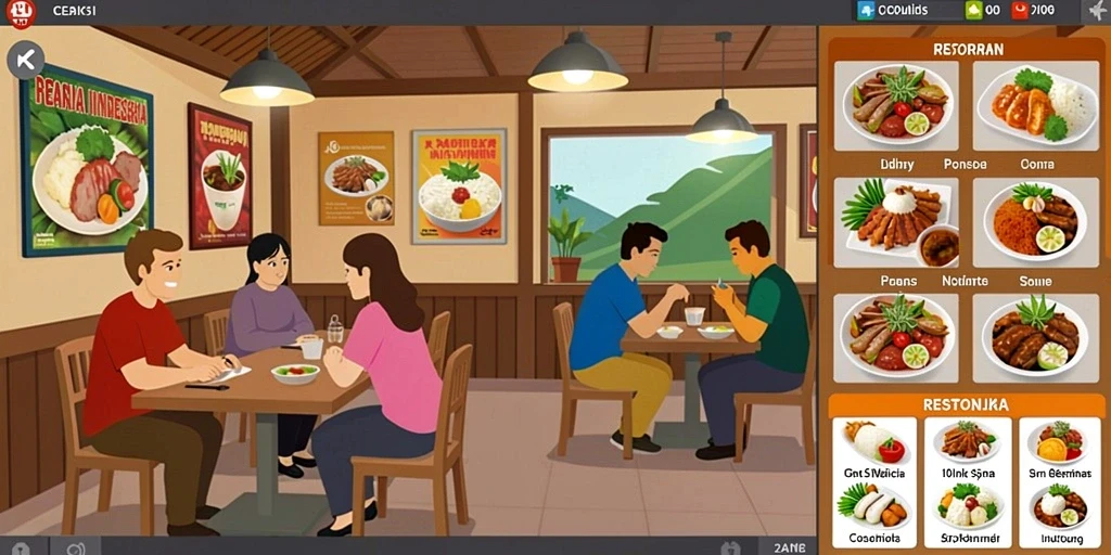 Tampilan antarmuka yang menarik dan mudah digunakan.