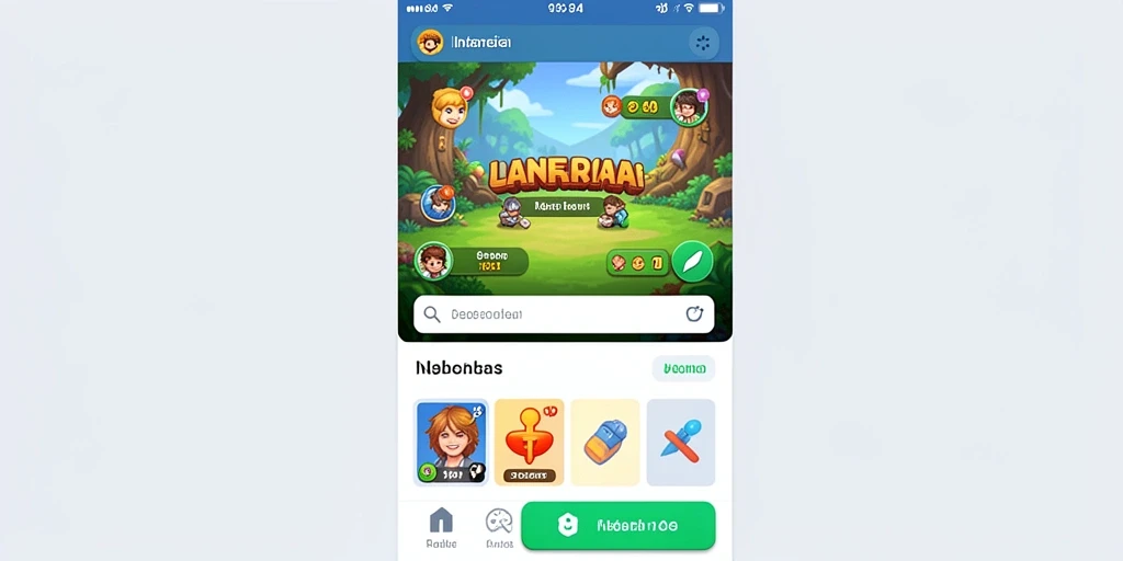 Tampilan awal yang menarik dan ramah pengguna.