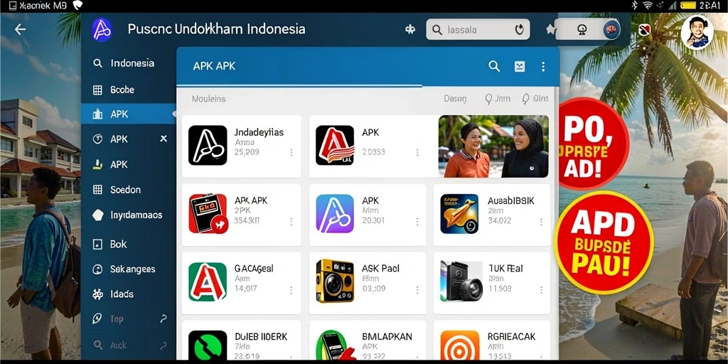 Tampilan antarmuka yang ramah pengguna.