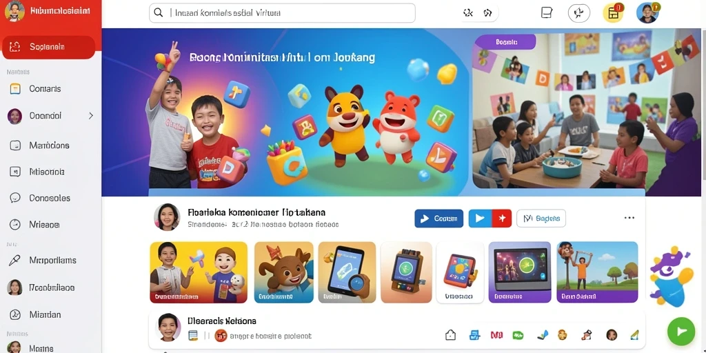 Tangkapan layar menunjukkan tampilan antarmuka pengguna yang ramah.