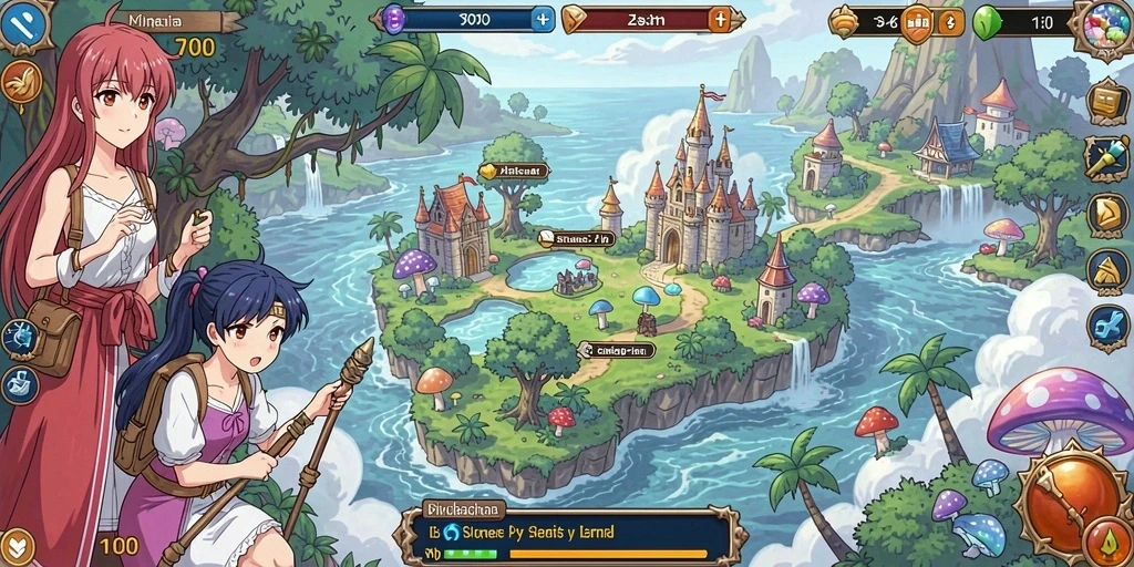 Tangkapan layar menampilkan grafis yang menakjubkan dari game.