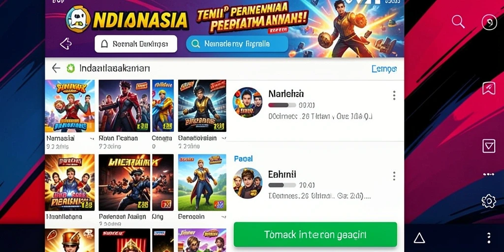 Tampilan antarmuka yang user-friendly dan menarik.