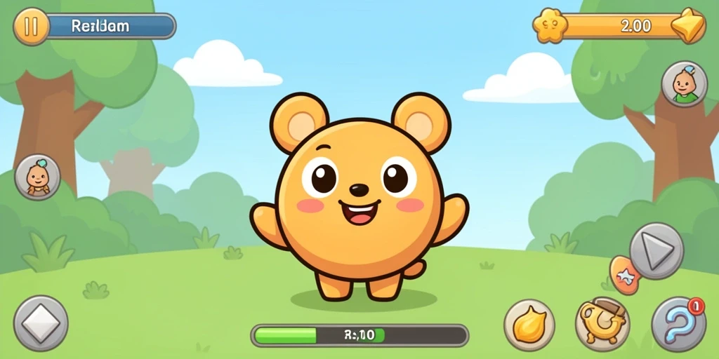 Tampilan permainan slot yang menarik dan modern.