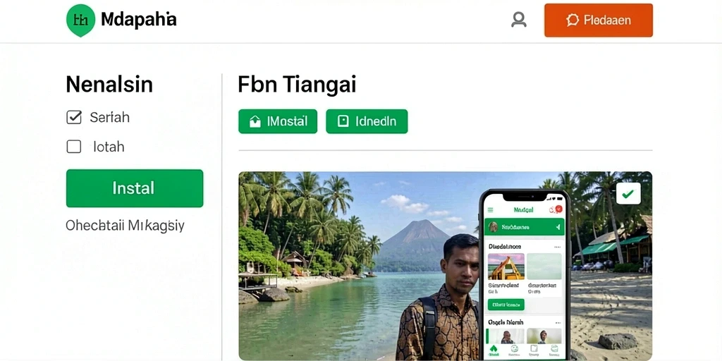 Tampilan antarmuka yang menarik dan modern.