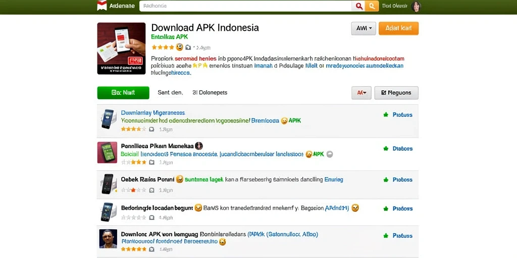 Tampilan awal yang menarik dan intuitif.