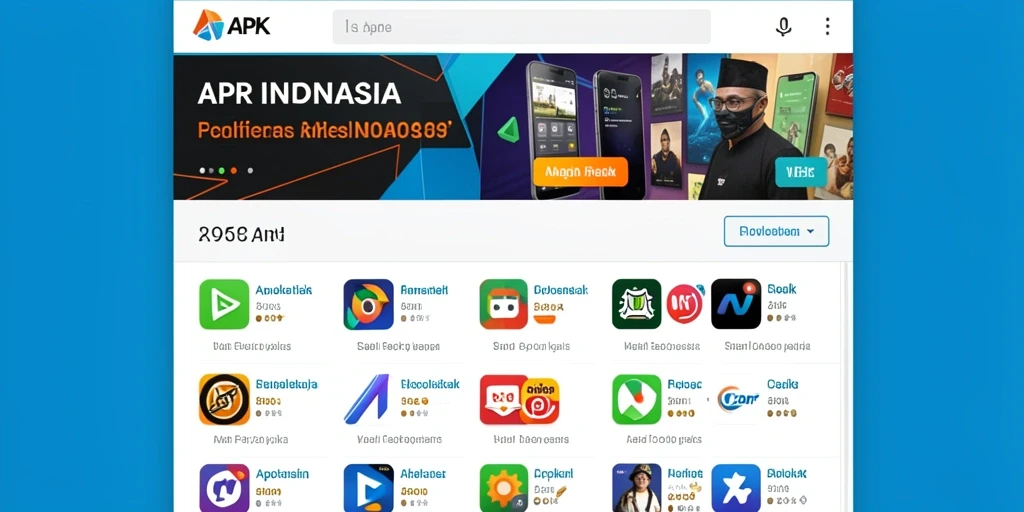 Tampilan awal yang menawan dan interaktif.