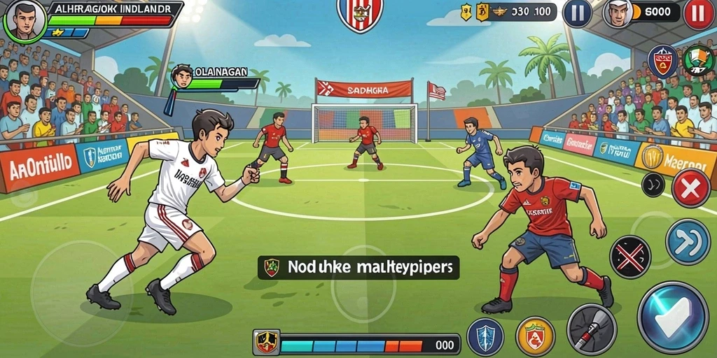 Screenshot menampilkan tampilan grafis yang memikat.