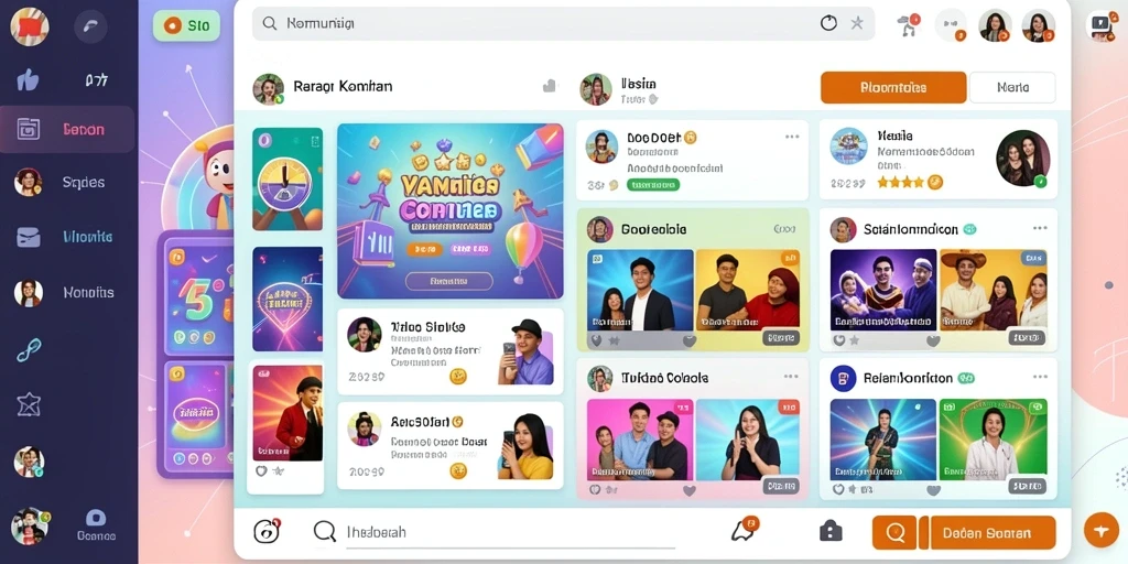 Tampilan antarmuka yang menarik dan mudah dinavigasi.